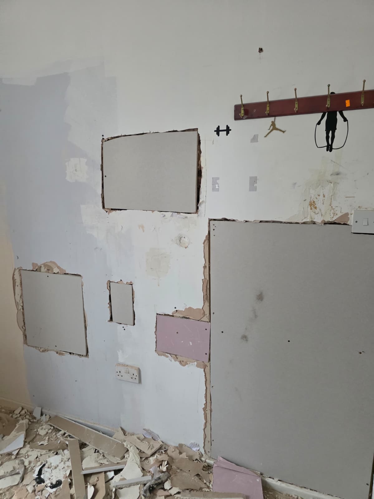Plastering